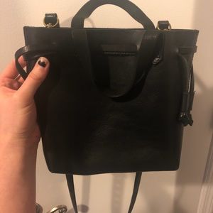 Madewell Black Leather Handbag